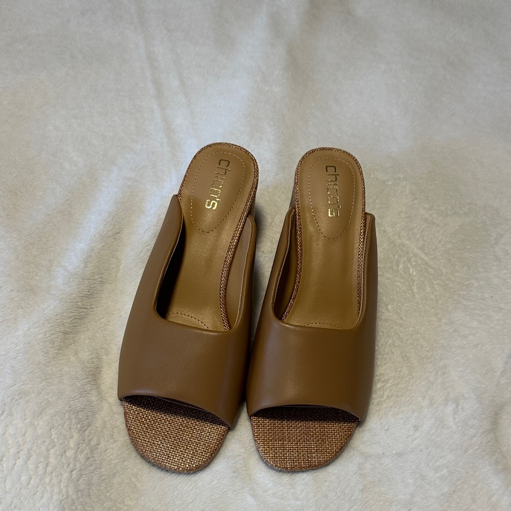 Chico's Tan Women's Mules